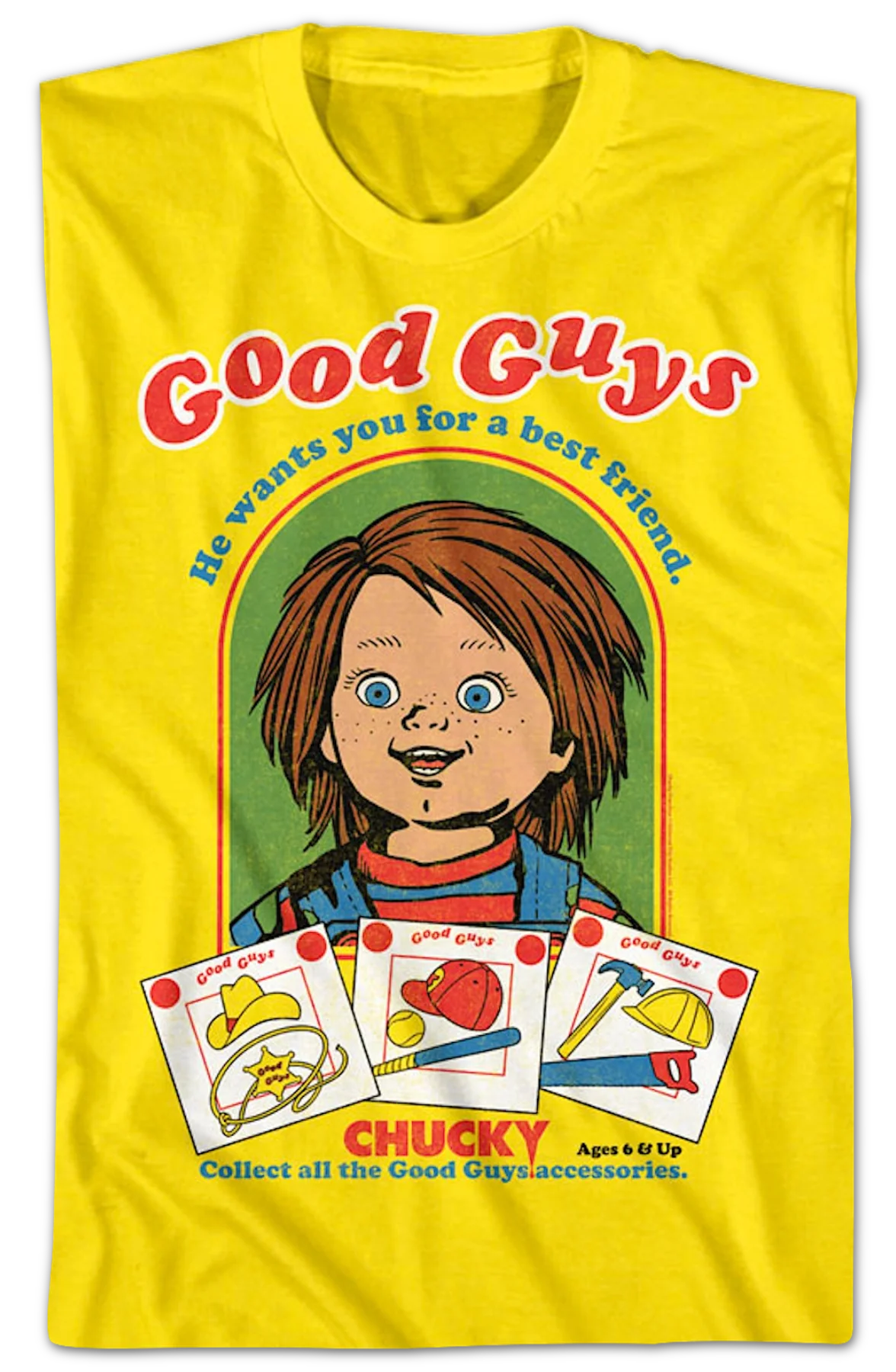 Chucky Good Guy Doll Child's Play T-Shirt - Image 2