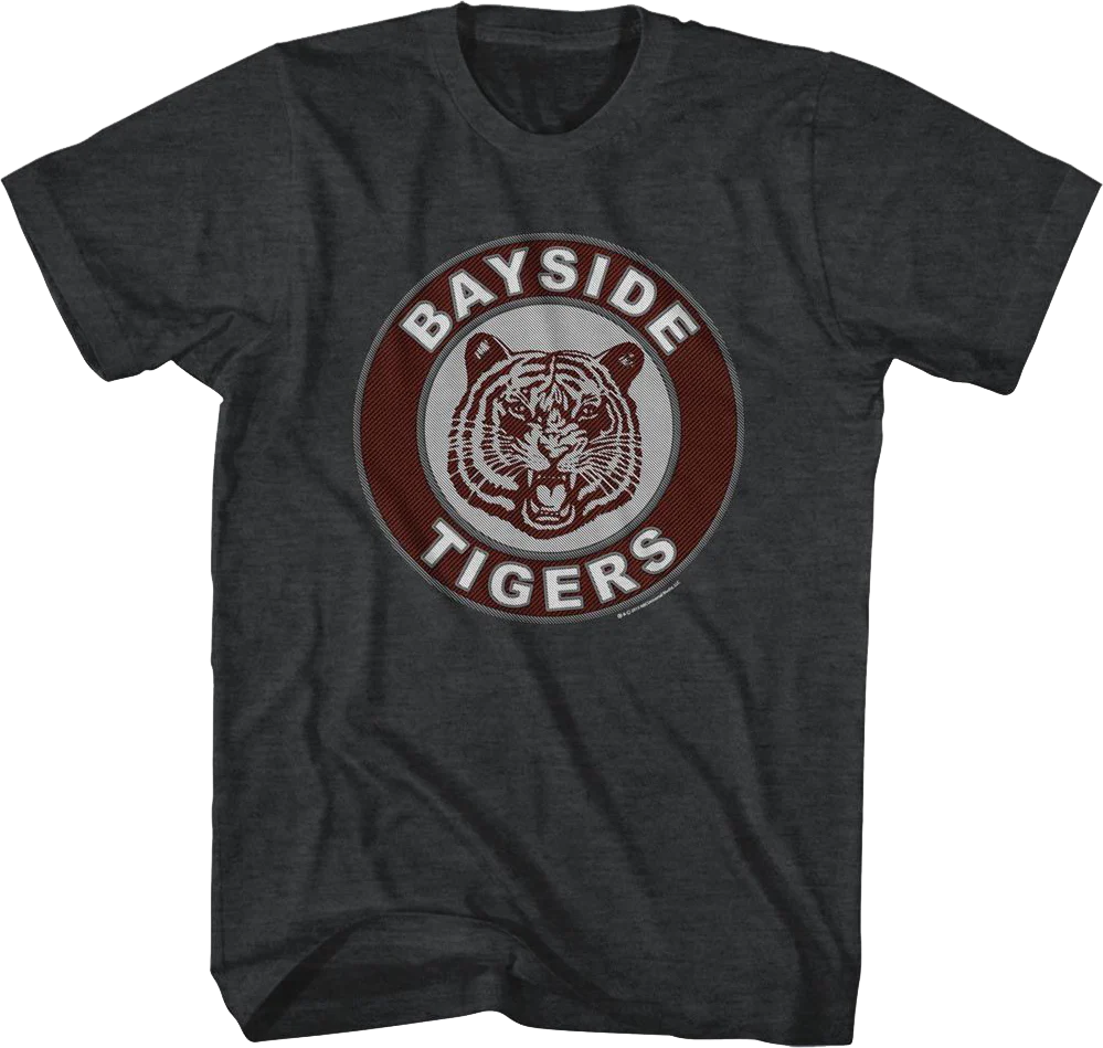 Classic Bayside Tigers Logo Saved By The Bell T-Shirt