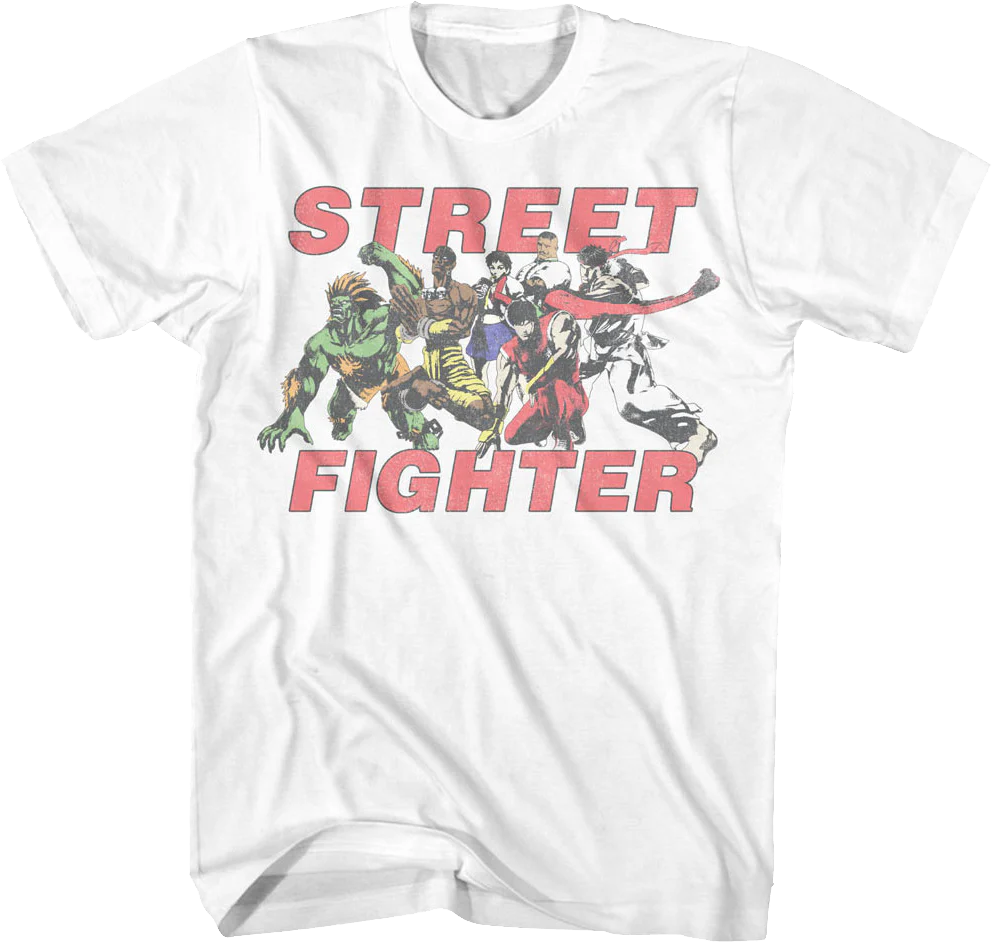 Classic Characters Street Fighter T-Shirt
