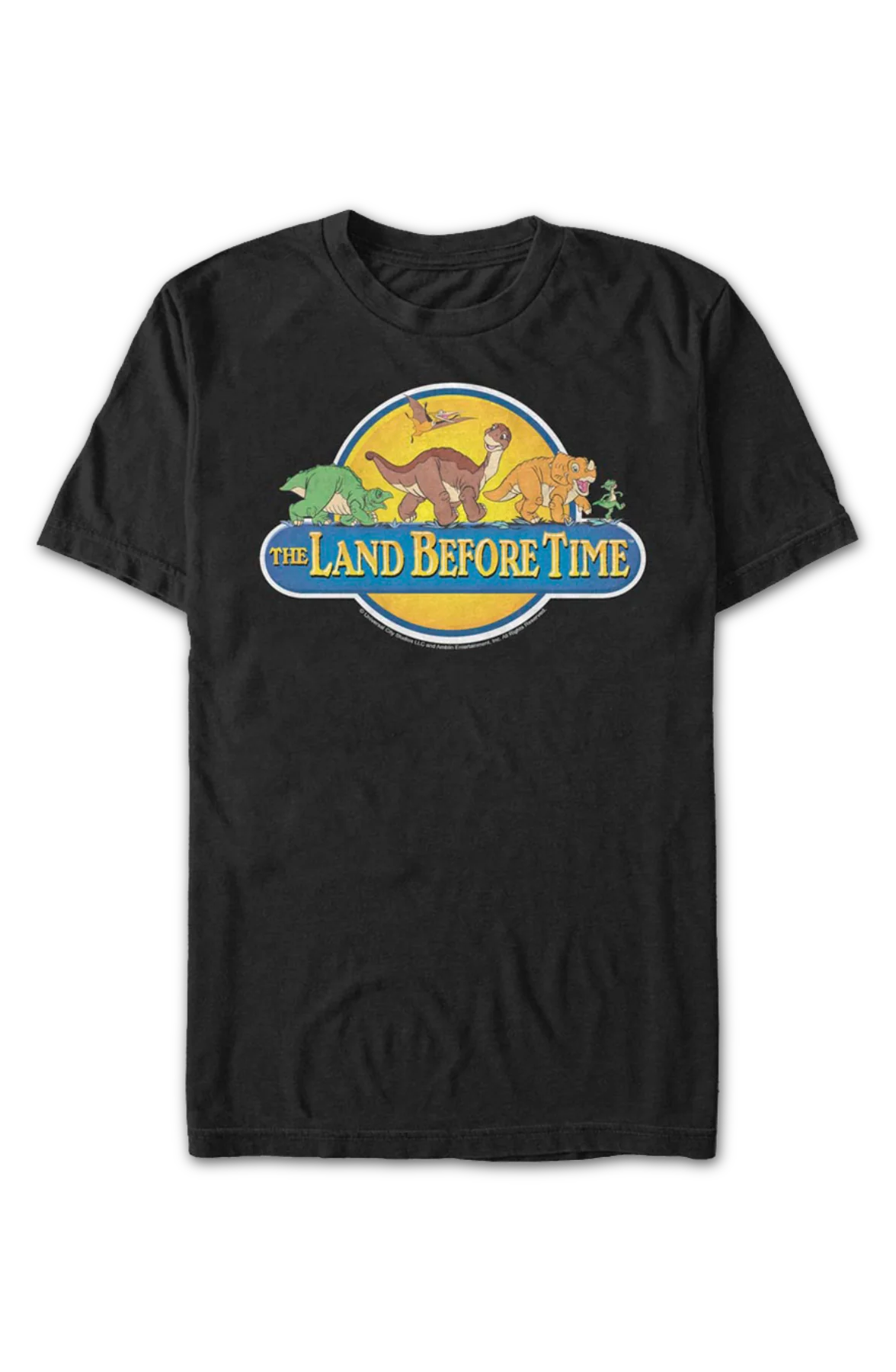 Classic Logo Land Before Time T-Shirt - Image 2