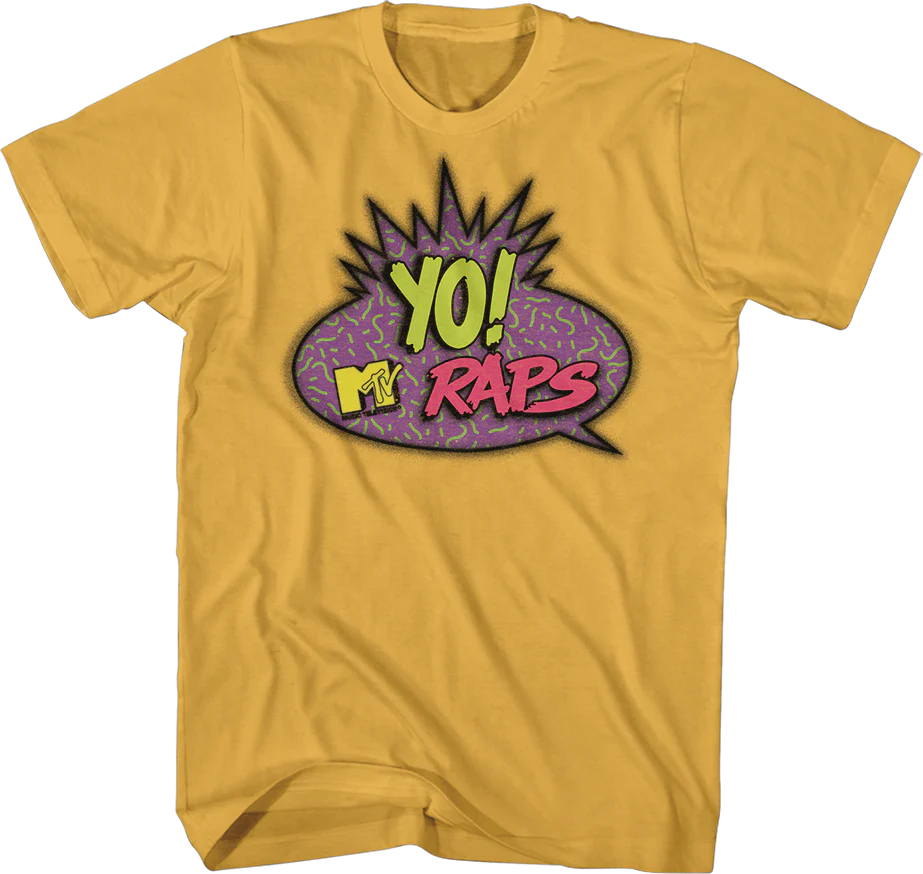 Classic Logo Yo MTV Raps T-Shirt