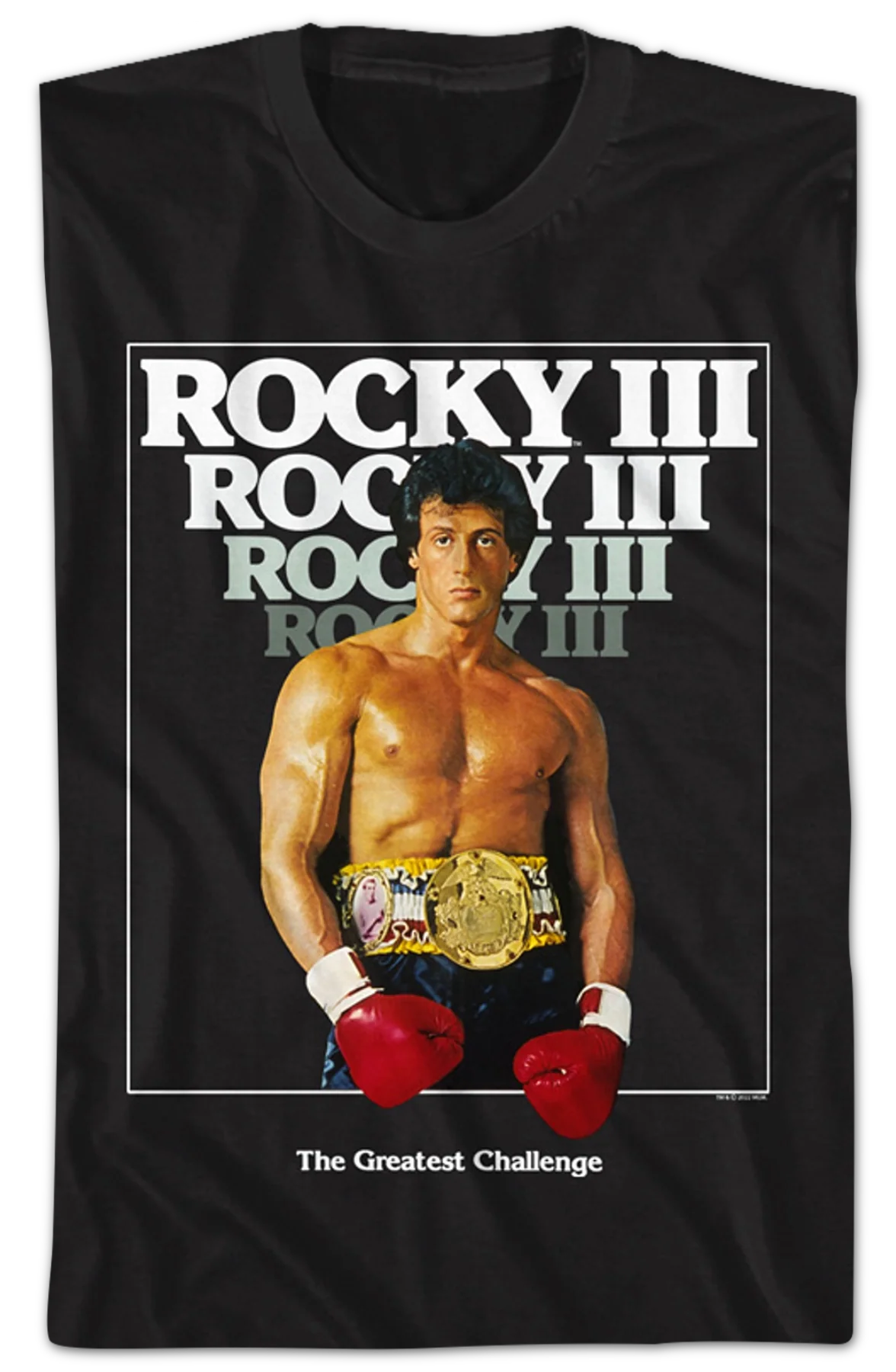 Classic Poster Rocky III T-Shirt - Image 2