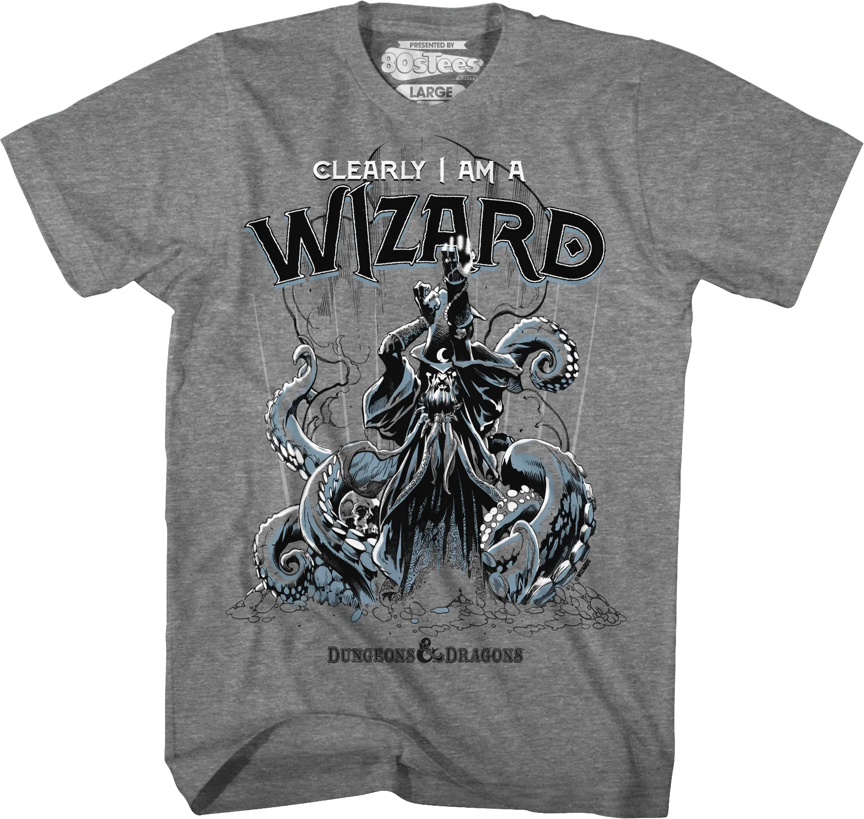 Clearly I Am A Wizard Dungeons & Dragons T-Shirt