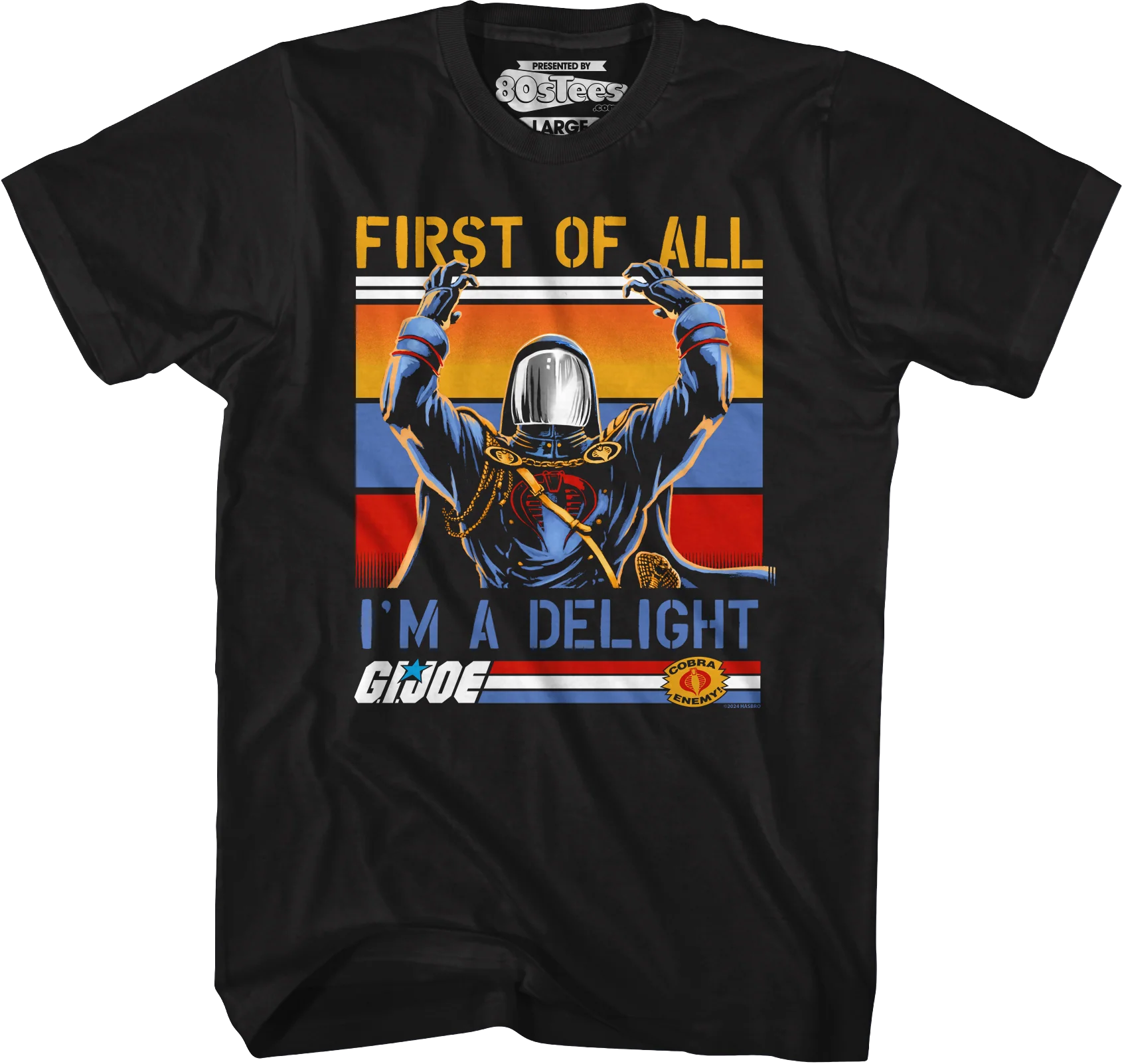 Cobra Commander I'm A Delight GI Joe T-Shirt