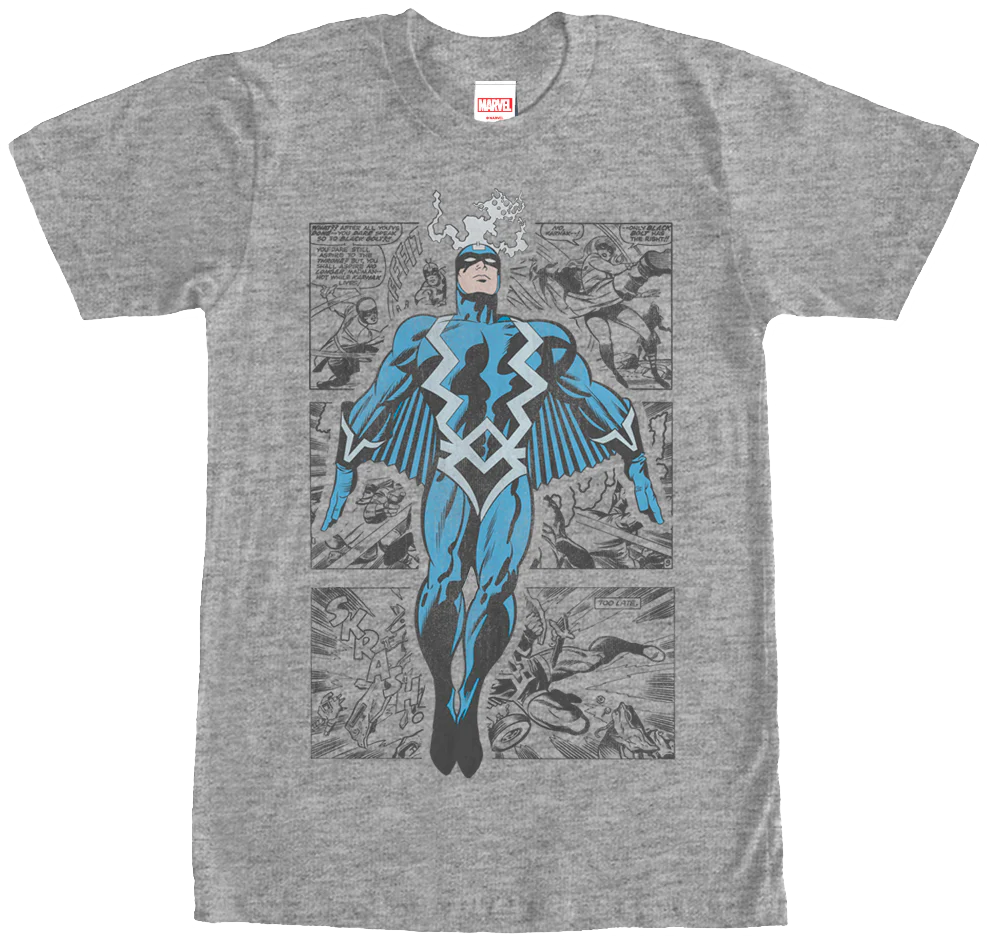 Collage Black Bolt T-Shirt