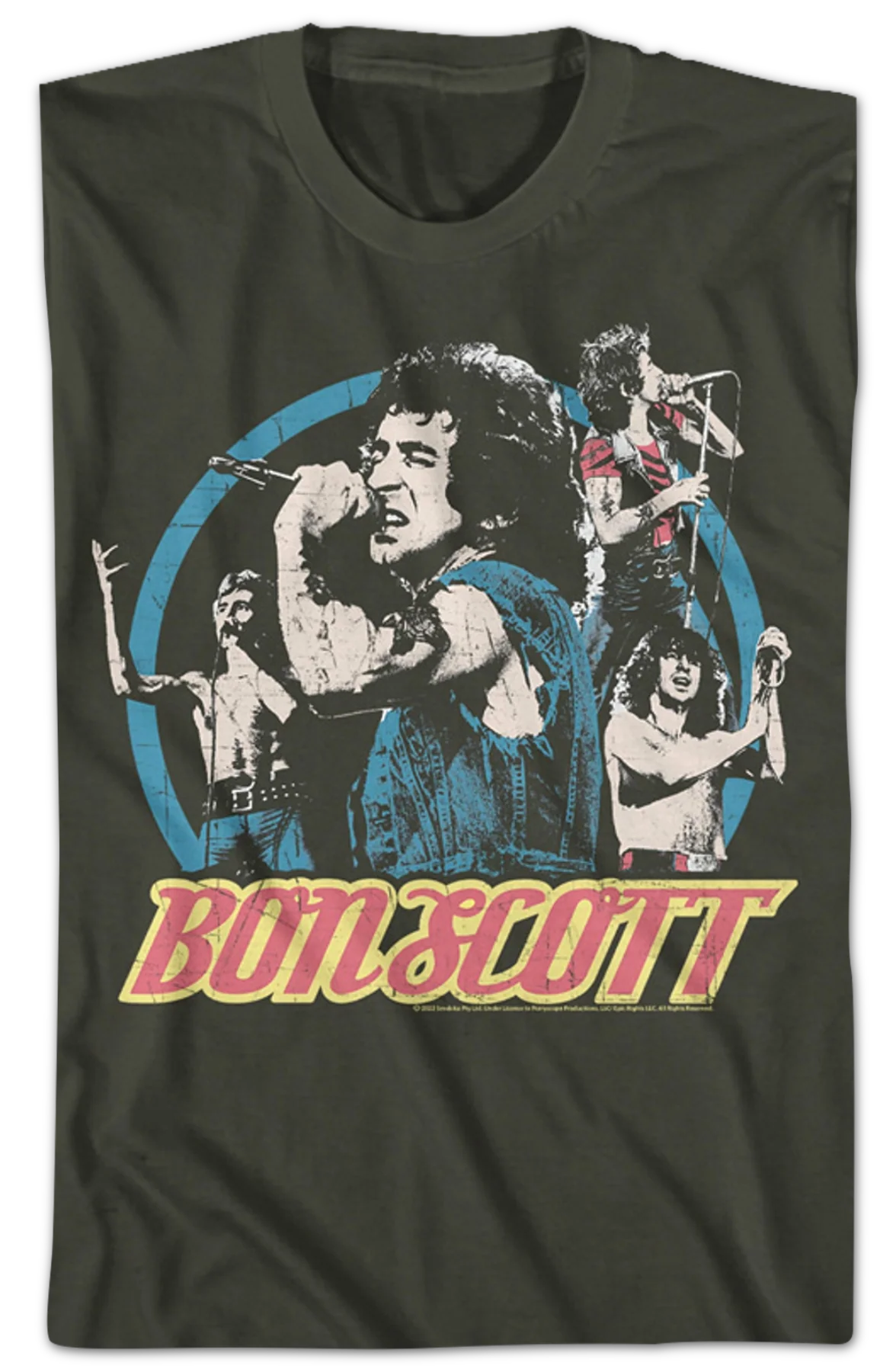 Collage Bon Scott T-Shirt - Image 2