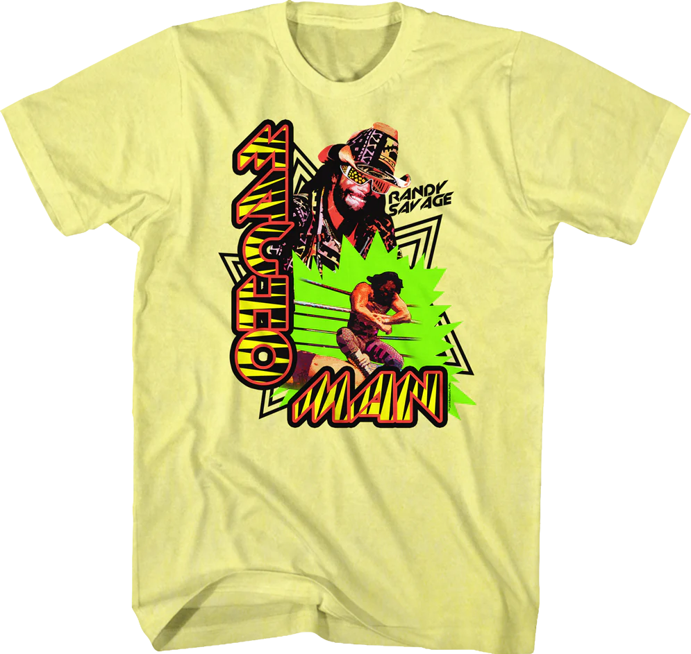 Collage Macho Man Randy Savage T-Shirt