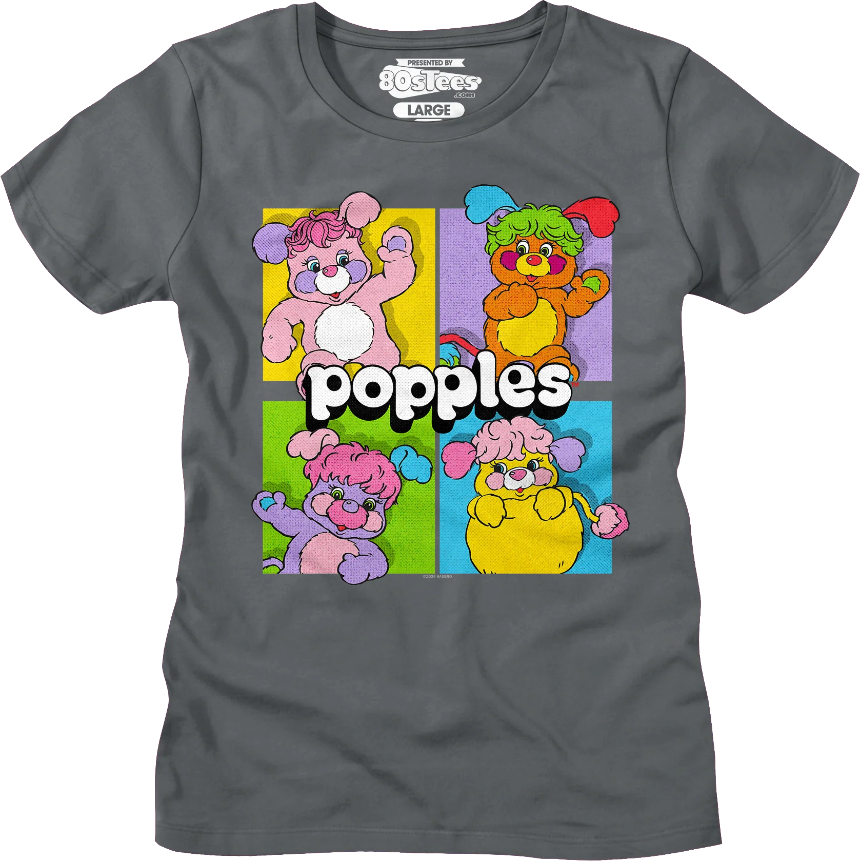 Colorful Blocks Popples T-Shirt - Image 12