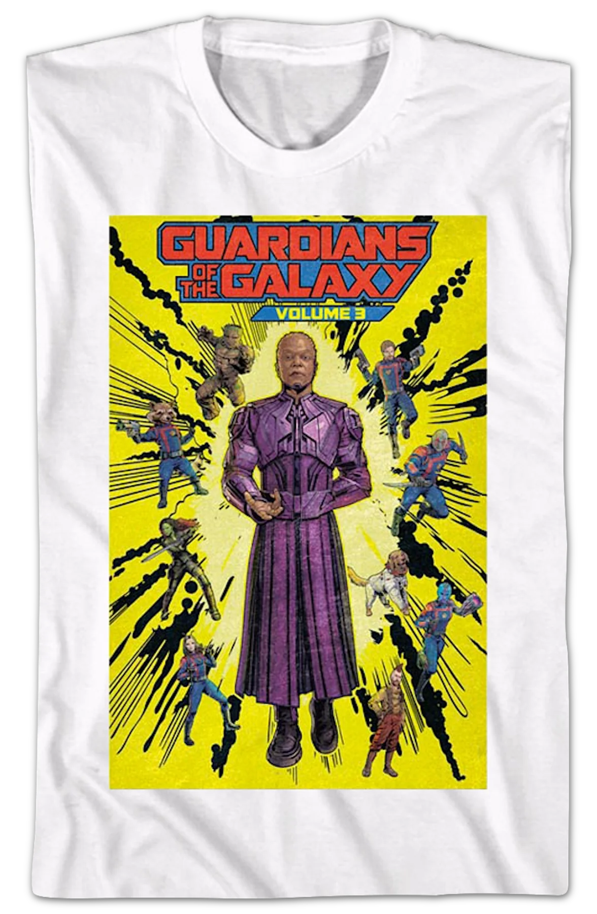 Comic Book Cover Guardians Of The Galaxy Volume 3 T-Shirt - Image 2