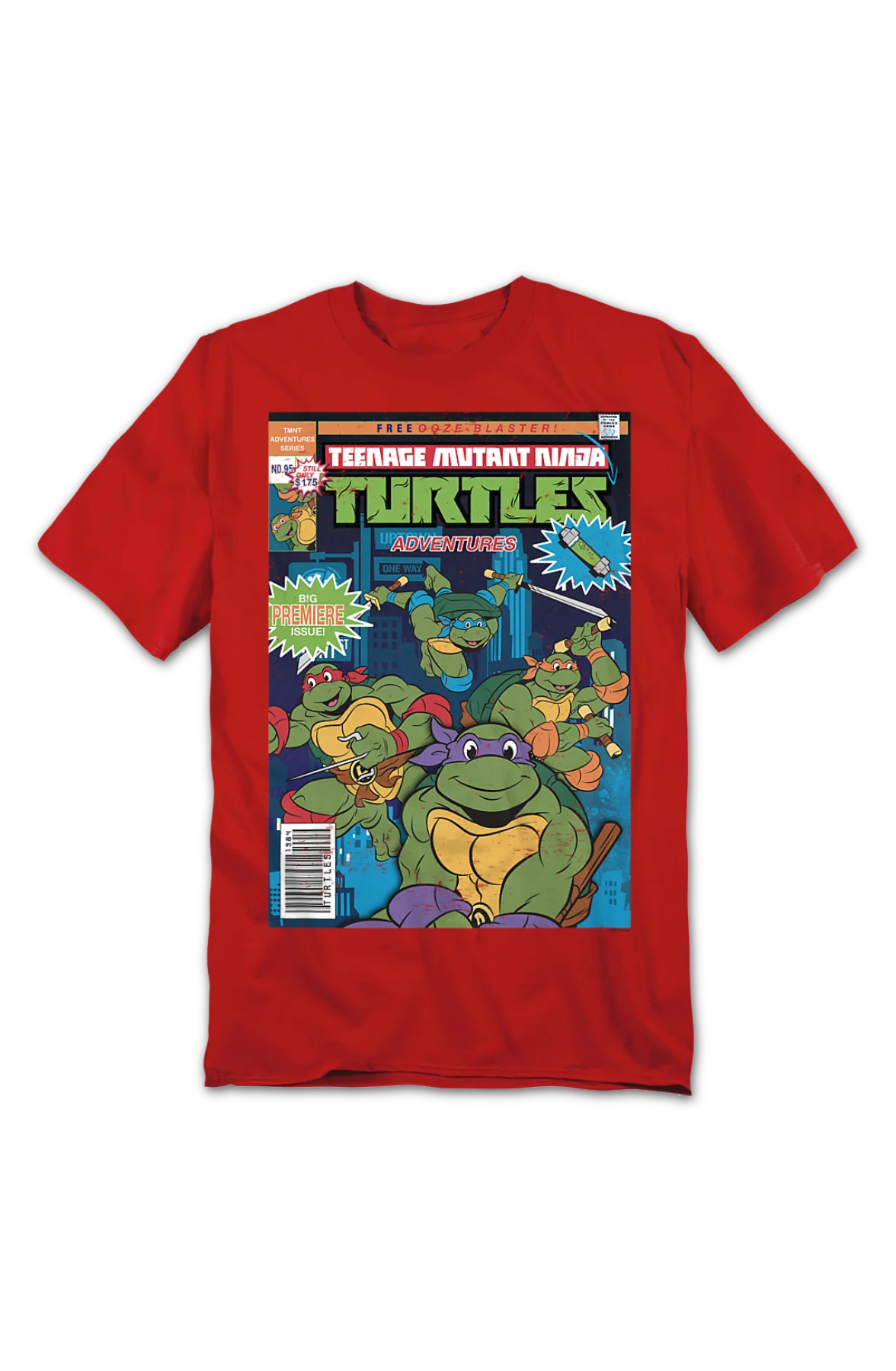 Comic Book Cover Teenage Mutant Ninja Turtles T-Shirt - Image 2