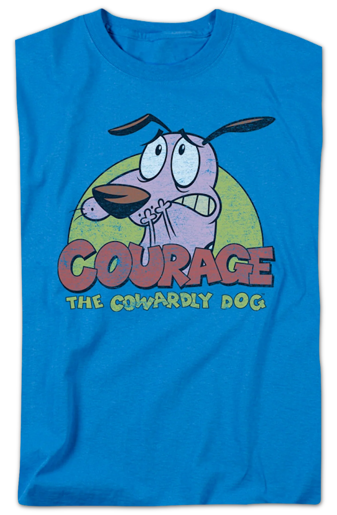 Courage The Cowardly Dog T-Shirt - Image 2