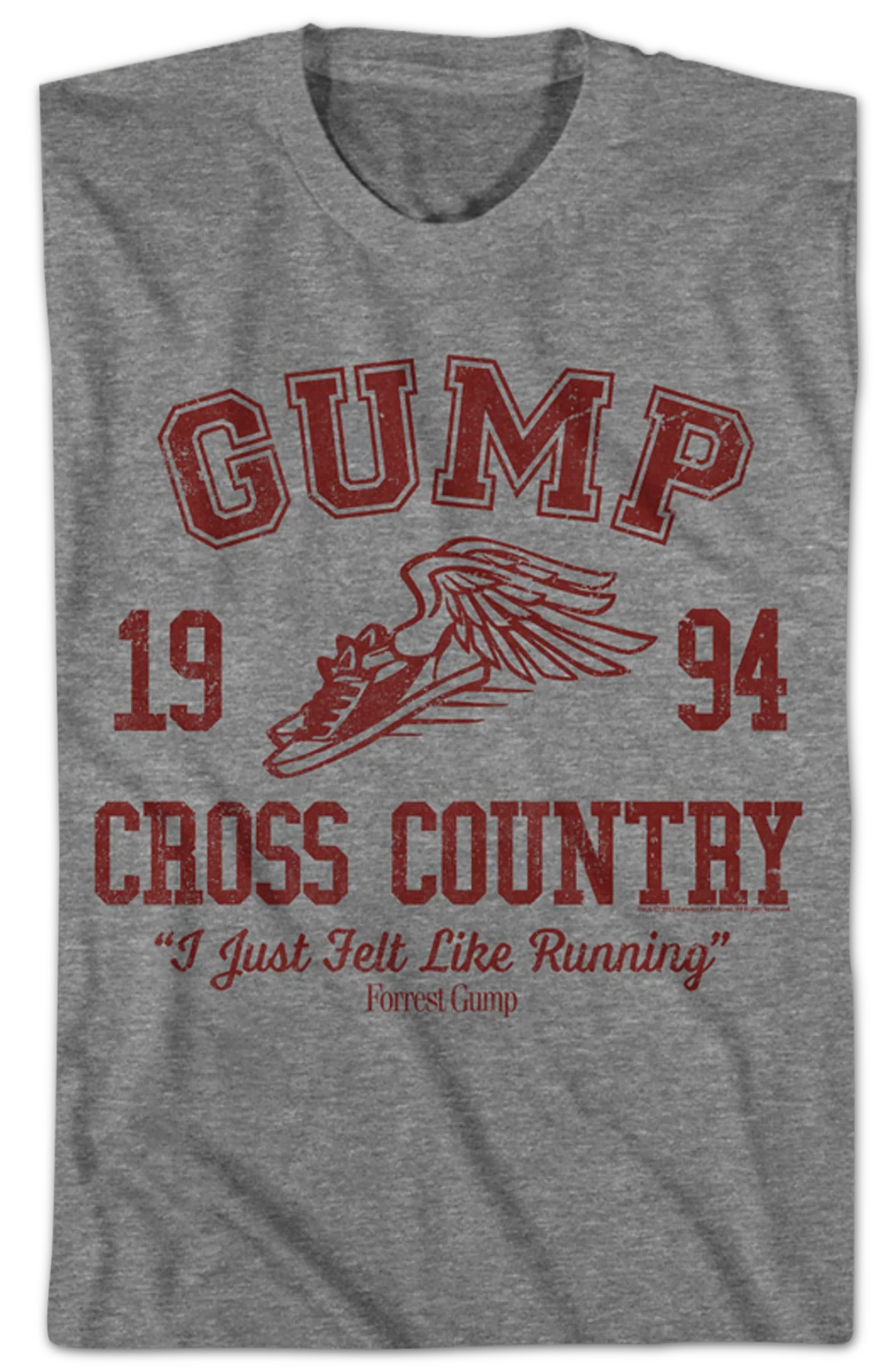 Cross Country 1994 Forrest Gump T-Shirt - Image 2