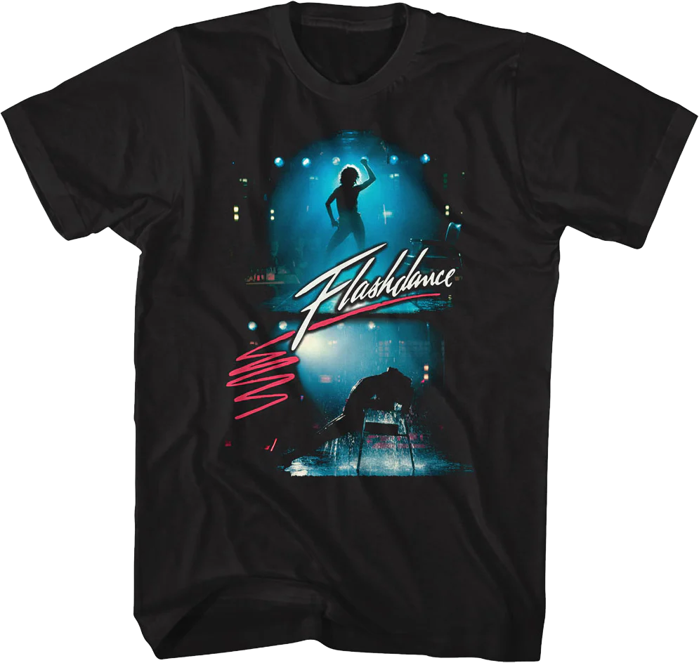 Dancing Collage Flashdance T-Shirt