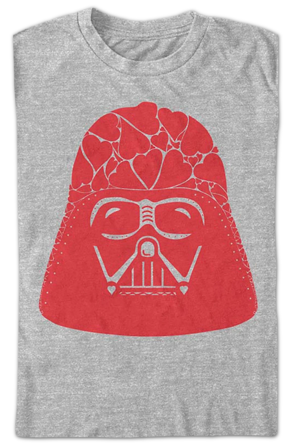 Darth Vader Heart Helmet Star Wars T-Shirt - Image 2