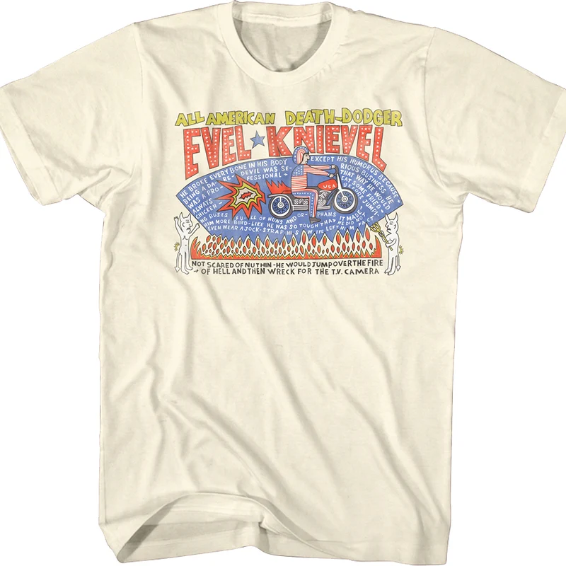 Death-Dodger Evel Knievel T-Shirt