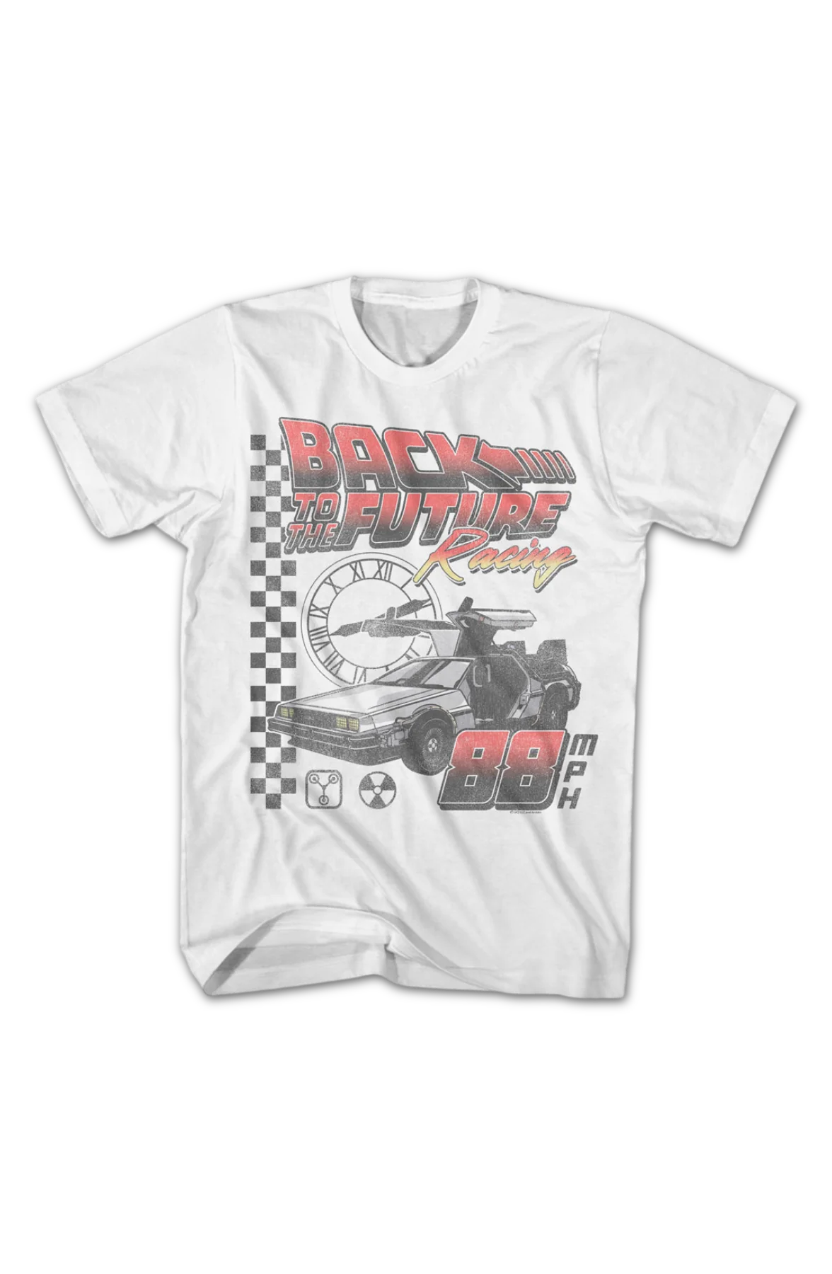 DeLorean Racing Back To The Future T-Shirt - Image 2