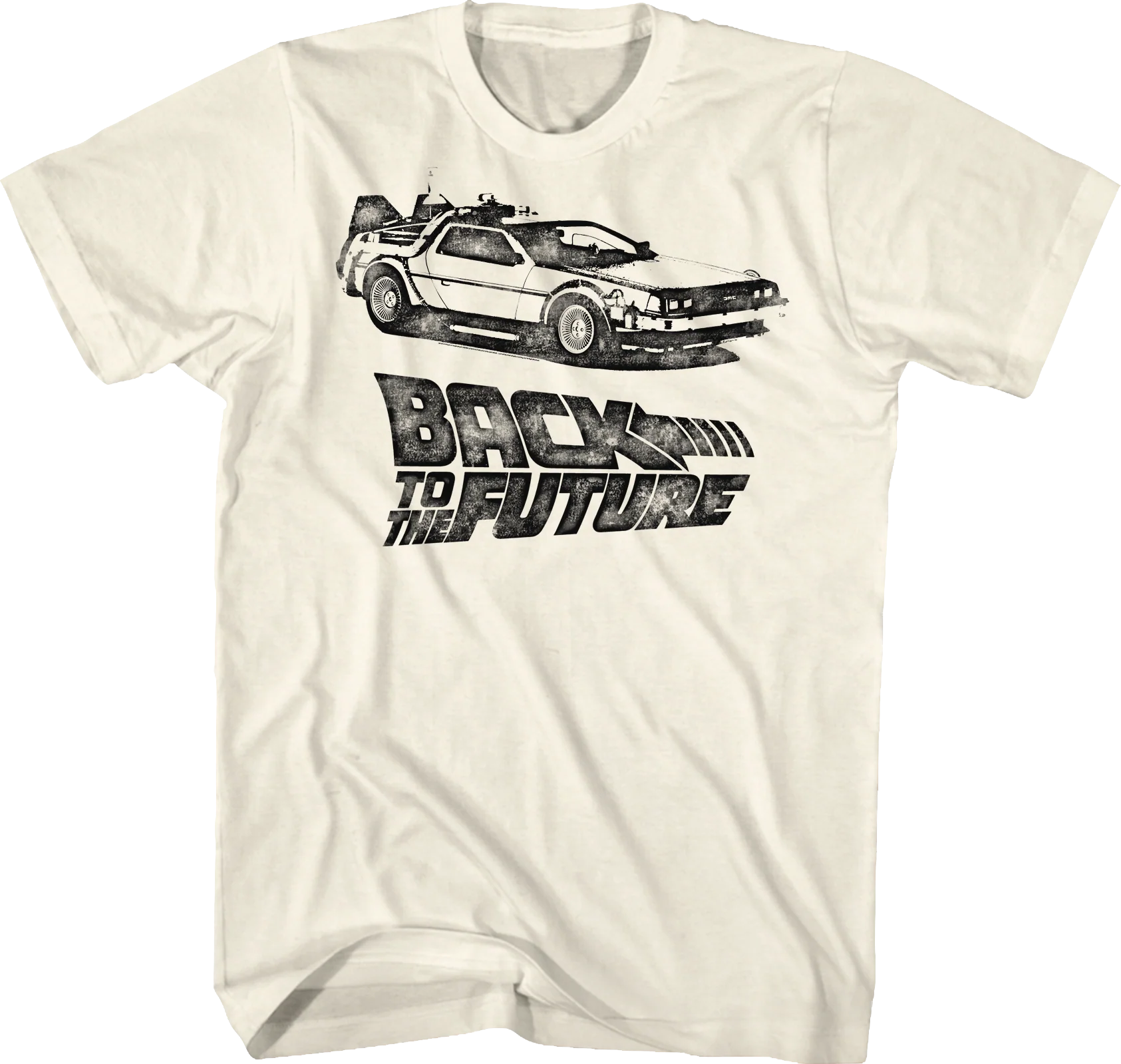 DeLorean Sketch Back To The Future T-Shirt