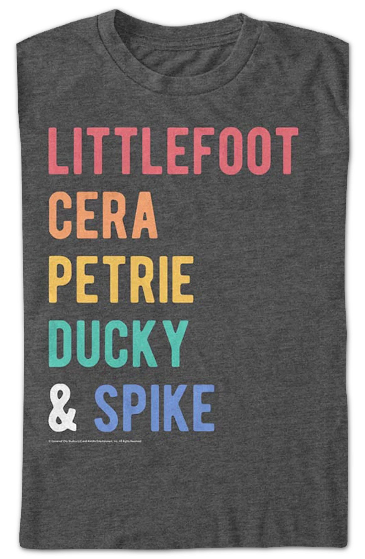 Dinosaur Names Land Before Time T-Shirt - Image 2