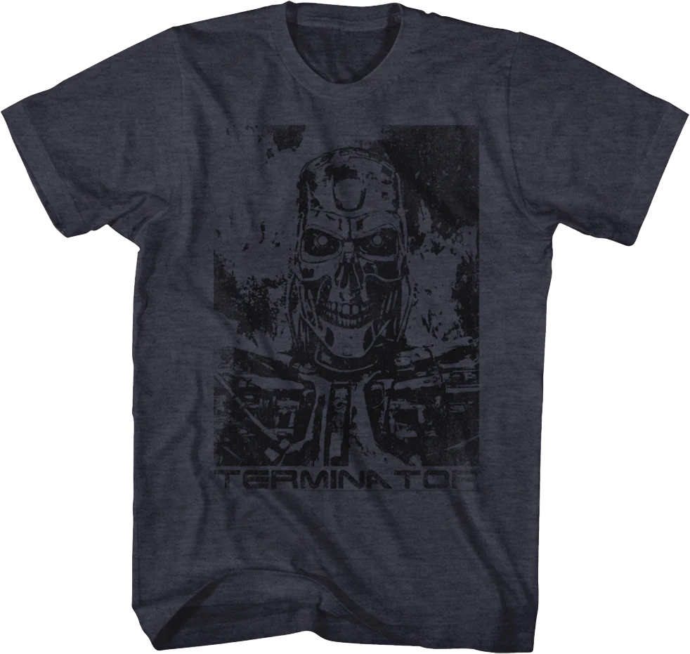 Distressed Endoskeleton Terminator T-Shirt