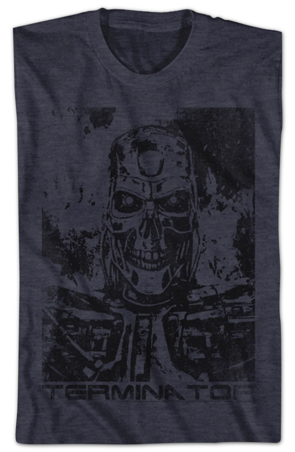 Distressed Endoskeleton Terminator T-Shirt - Image 2