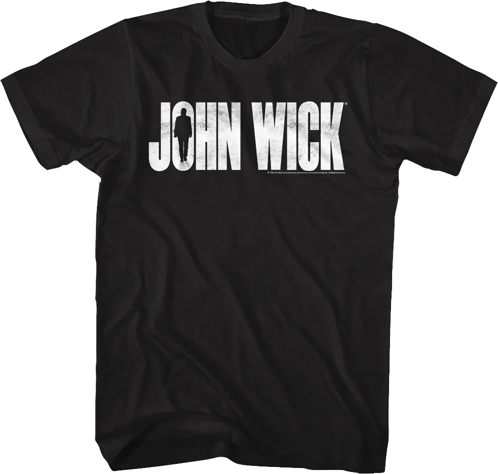 Distressed Logo John Wick T-Shirt