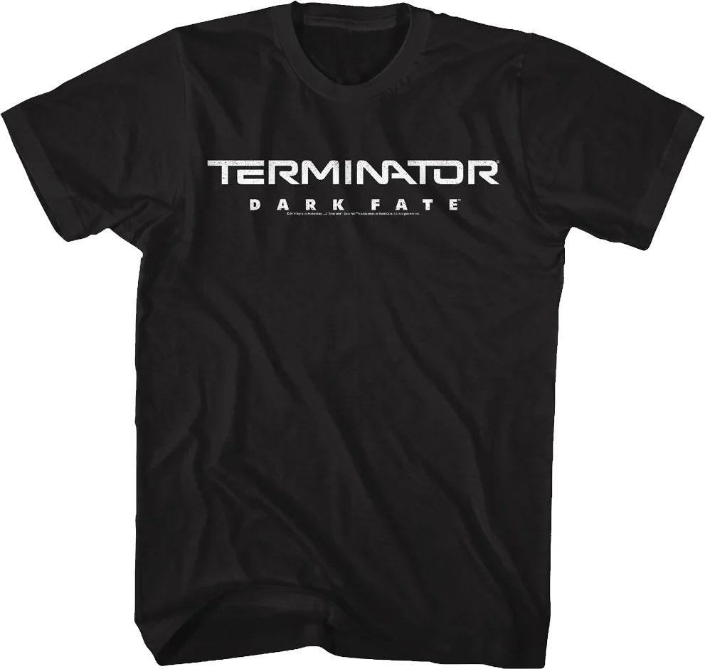 Distressed Logo Terminator Dark Fate T-Shirt
