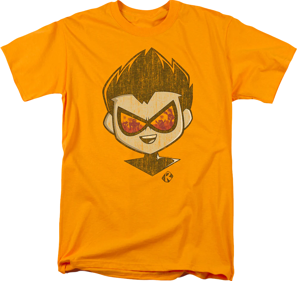 Distressed Robin Teen Titans Go T-Shirt