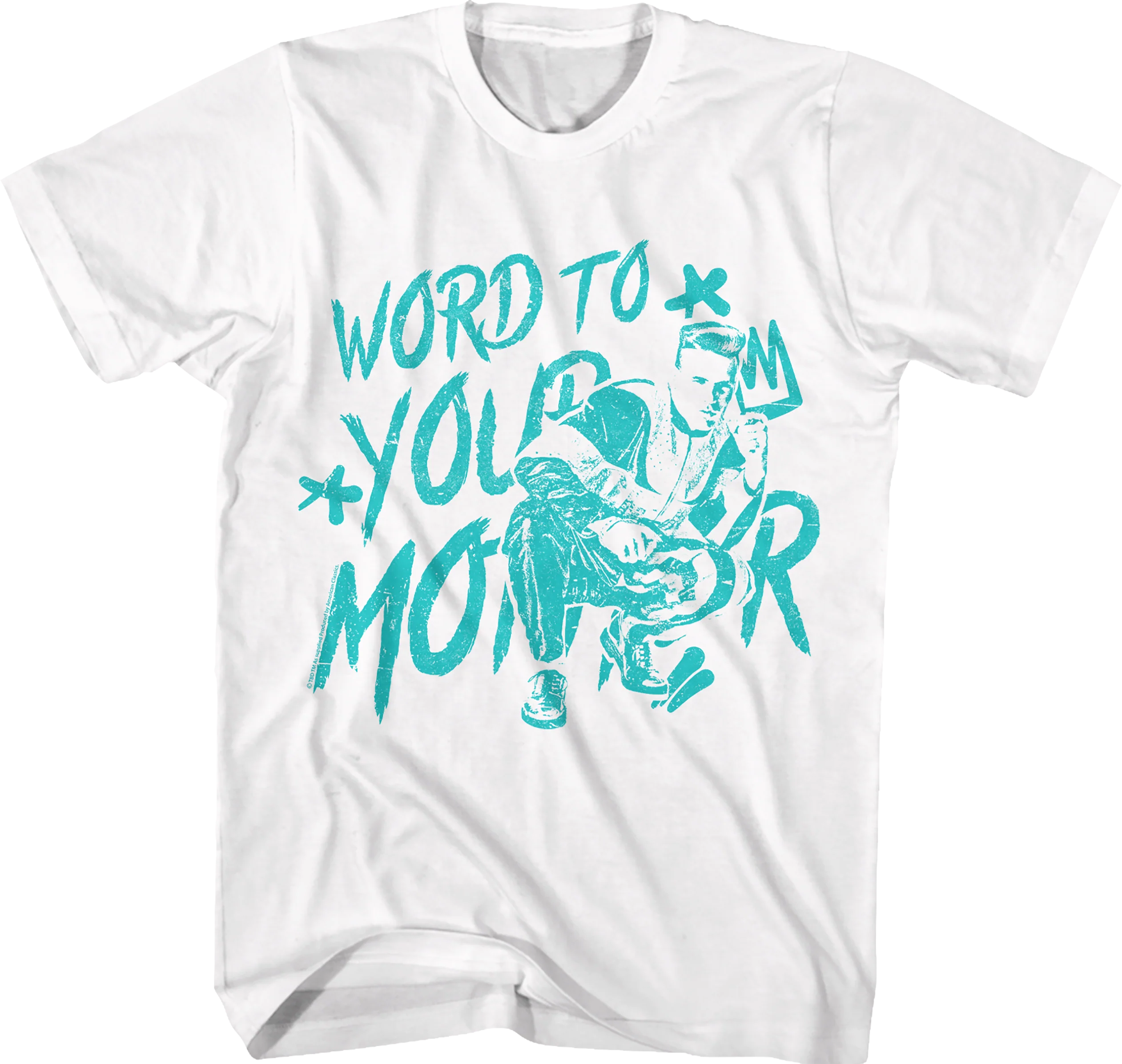 Distressed Word To Your Mother Vanilla Ice T-Shirt
