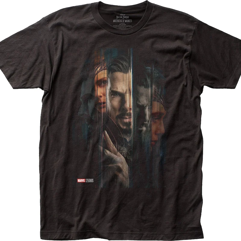 Doctor Strange Multiverse Of Madness Poster Marvel Comics T-Shirt
