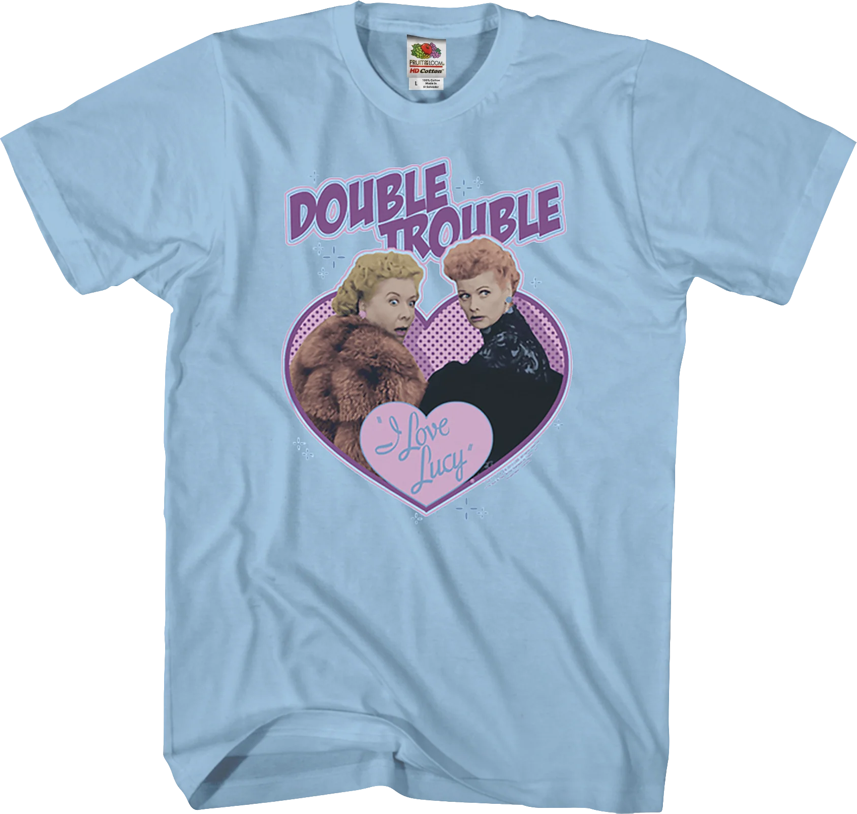 Double Trouble I Love Lucy T-Shirt
