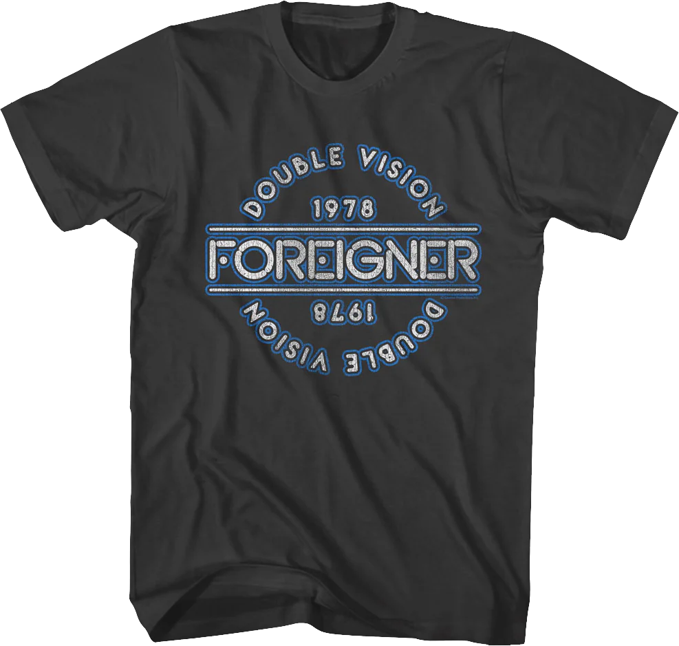 Double Vision Foreigner T-Shirt