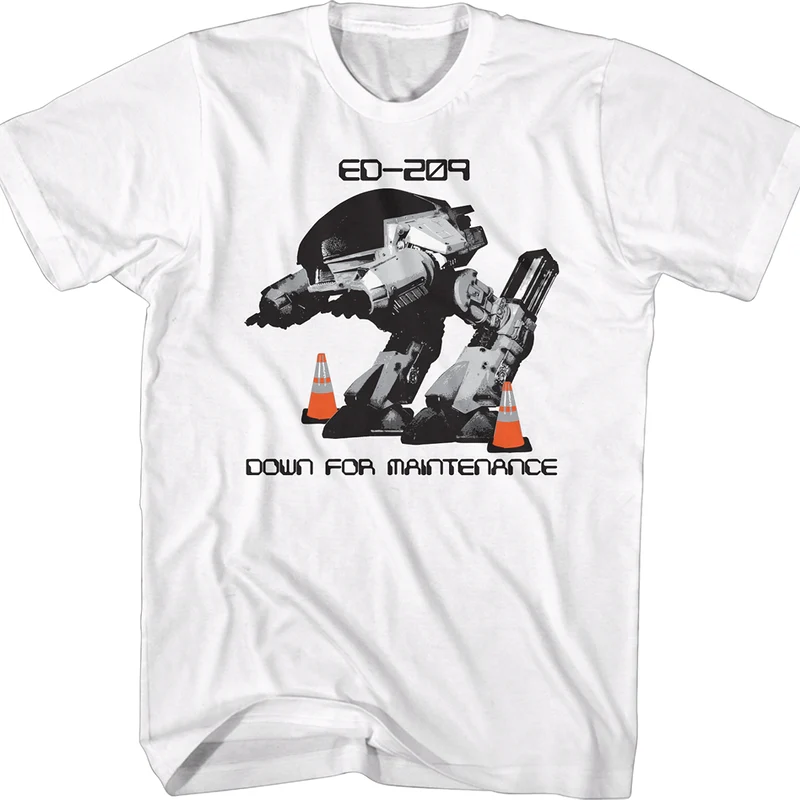 Down for Maintenance Robocop T-Shirt