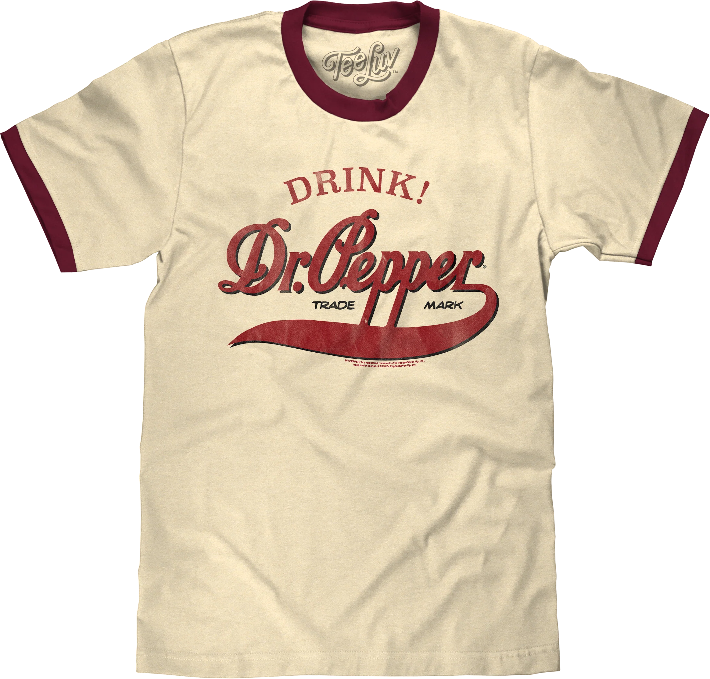 Drink Dr. Pepper Ringer Shirt