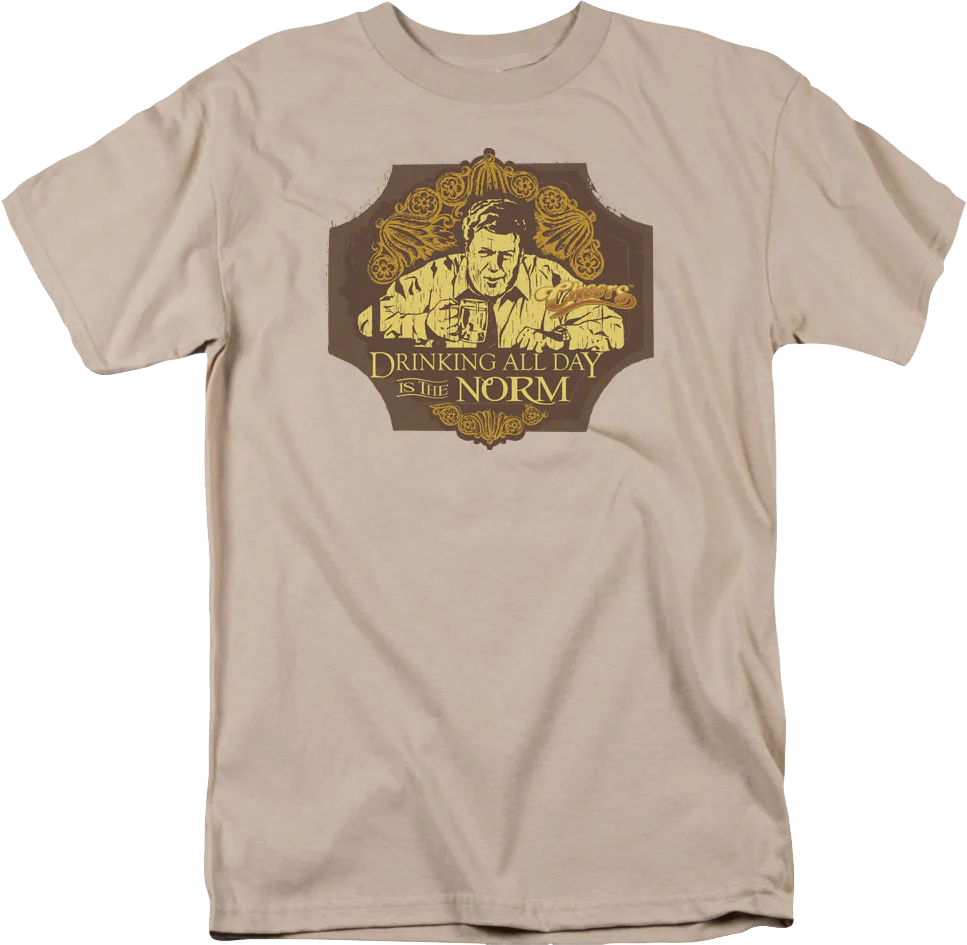 Drinking All Day Is The Norm Cheers T-Shirt