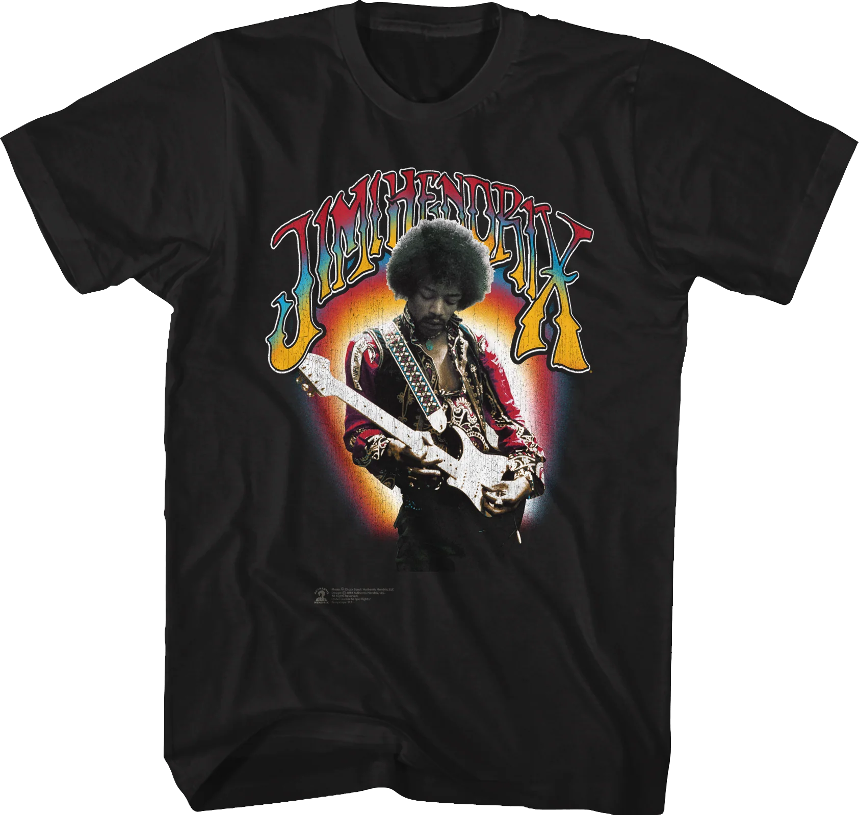 Electric Colors Jimi Hendrix T-Shirt