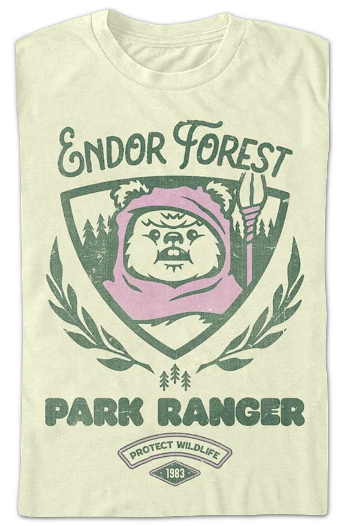 Endor Forest Park Ranger Star Wars T-Shirt - Image 2