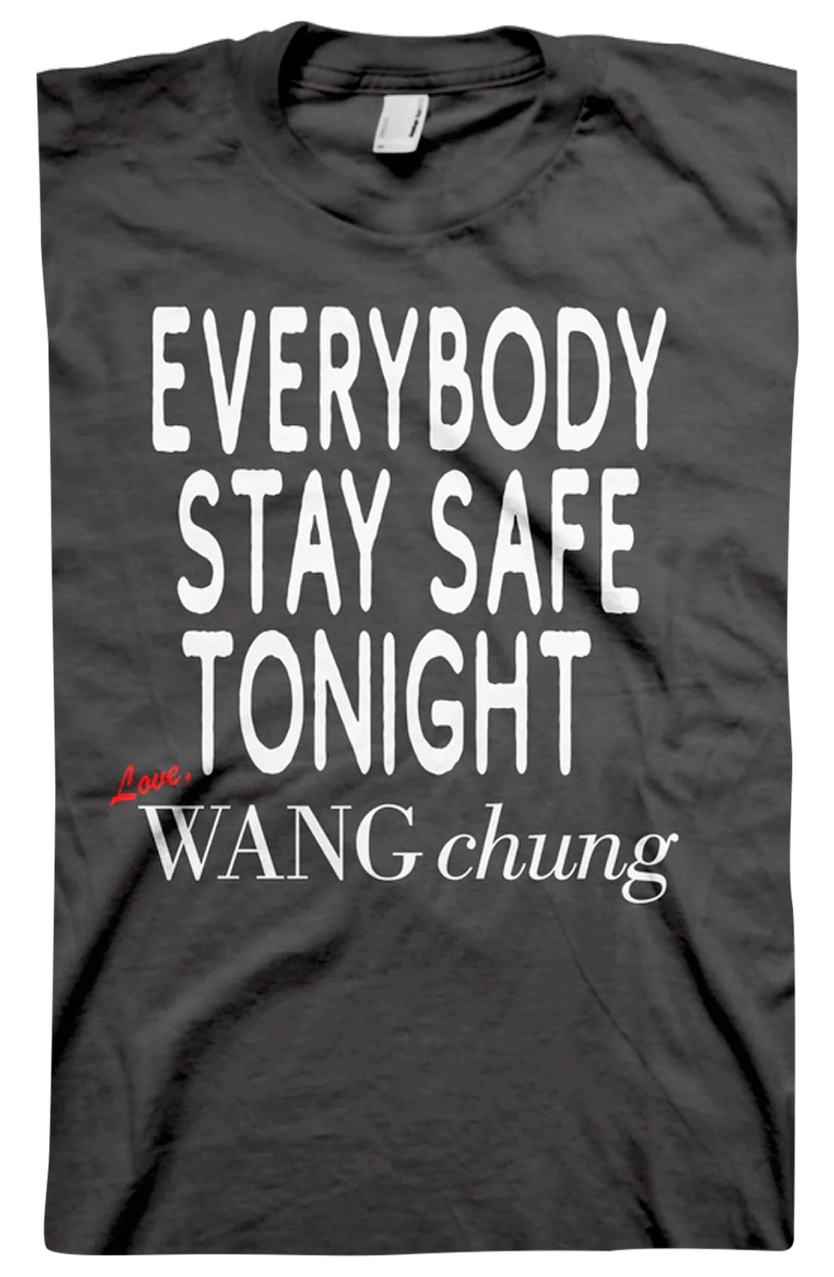 Everybody Stay Safe Tonight Wang Chung T-Shirt - Image 2