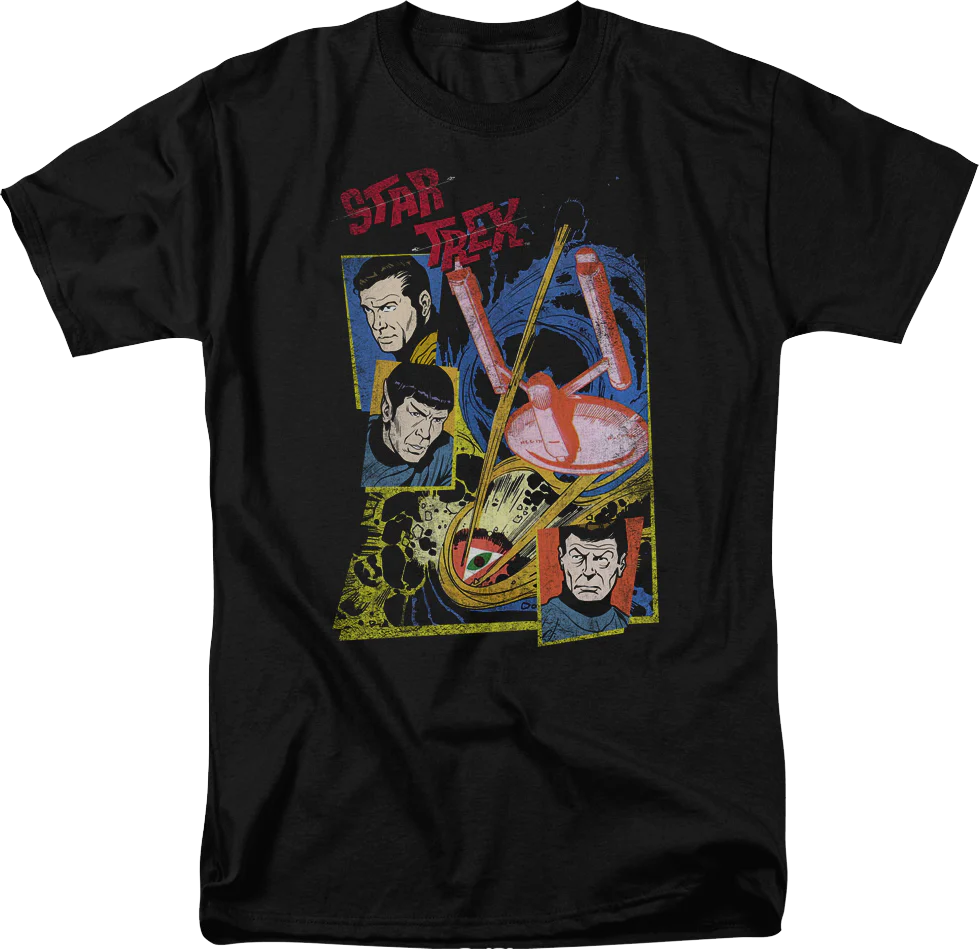 Eye Of The Storm Star Trek T-Shirt