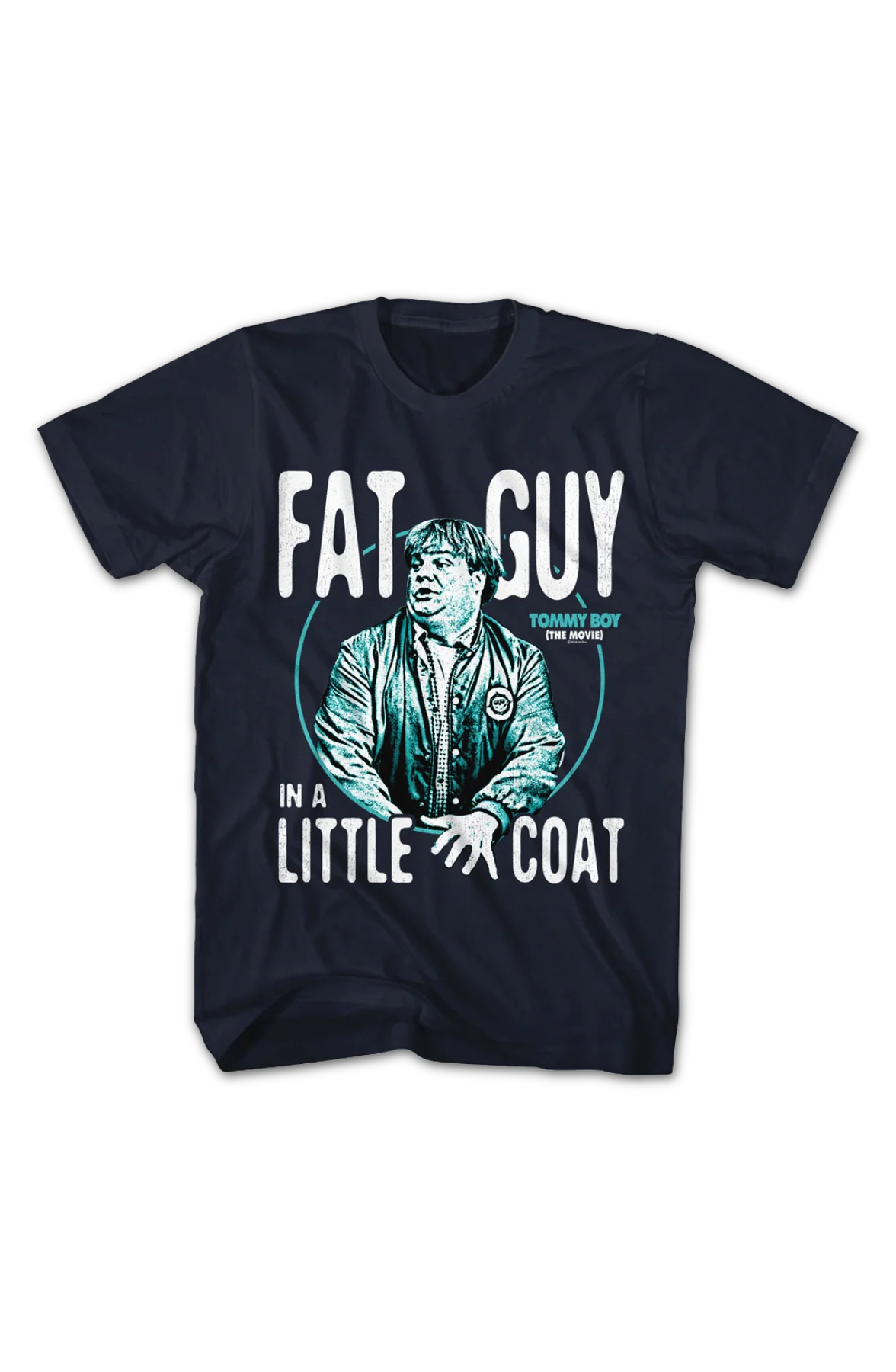 Fat Guy In A Little Coat Photo Tommy Boy T-Shirt - Image 2