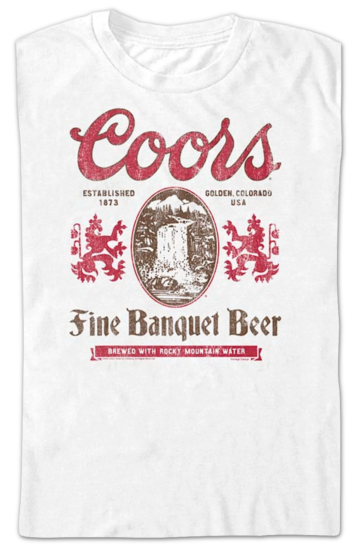 Fine Banquet Beer Coors T-Shirt - Image 2
