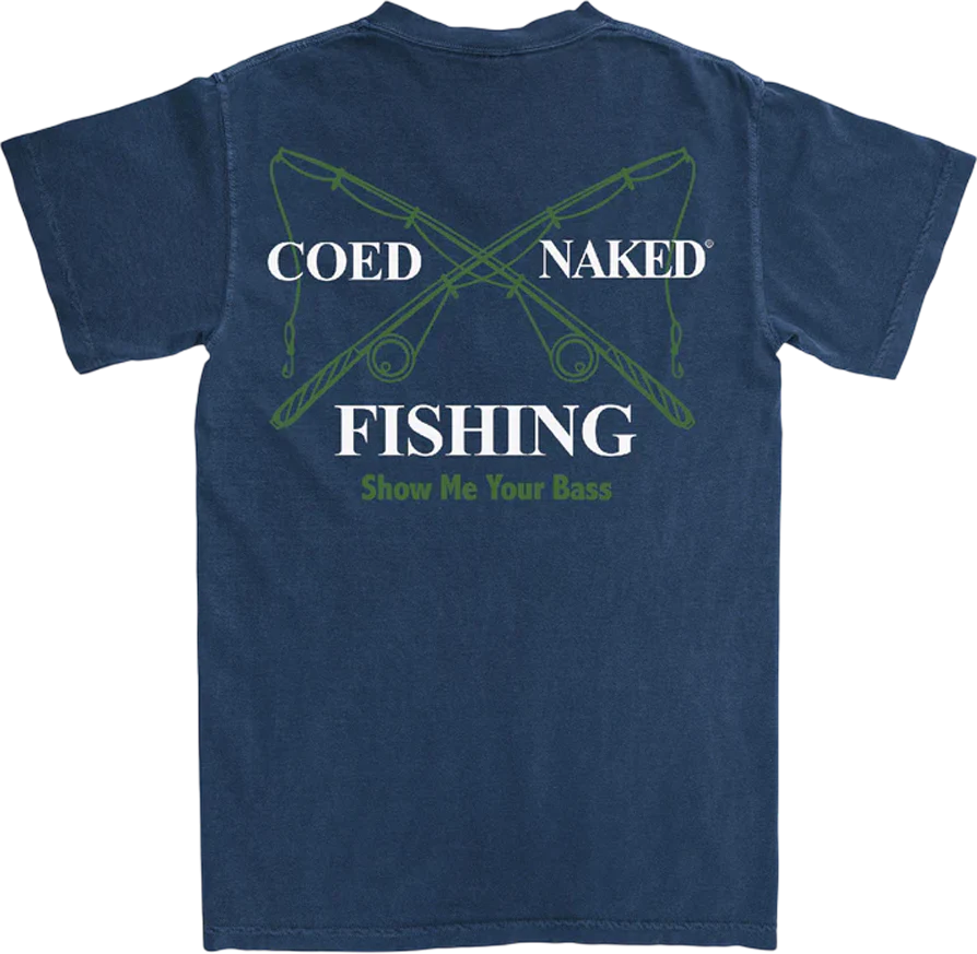 Fishing Coed Naked T-Shirt
