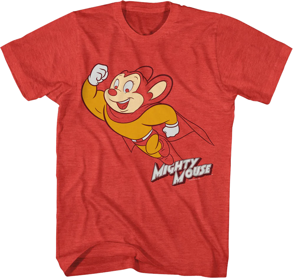 Flying Hero Mighty Mouse T-Shirt