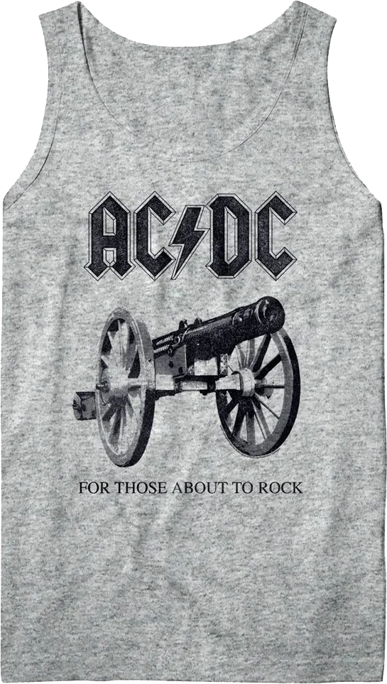 For Those About To Rock ACDC Tank Top