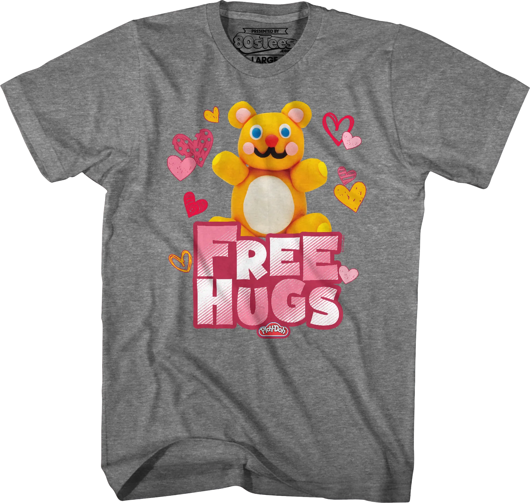 Free Hugs Play-Doh T-Shirt - Image 25