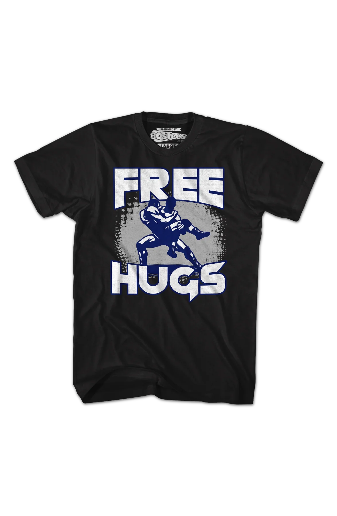 Free Hugs Wrestling T-Shirt - Image 2