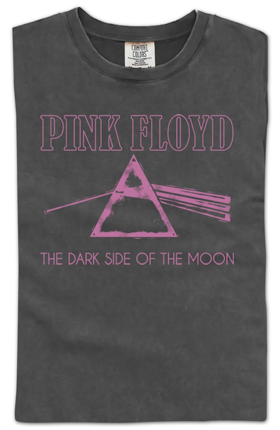 Front & Back 1973 Tour Pink Floyd Comfort Colors Brand T-Shirt - Image 2
