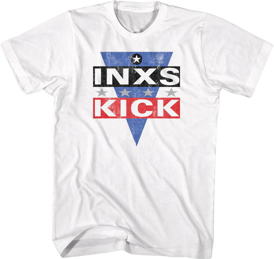 Front & Back Kick Off Tour INXS T-Shirt
