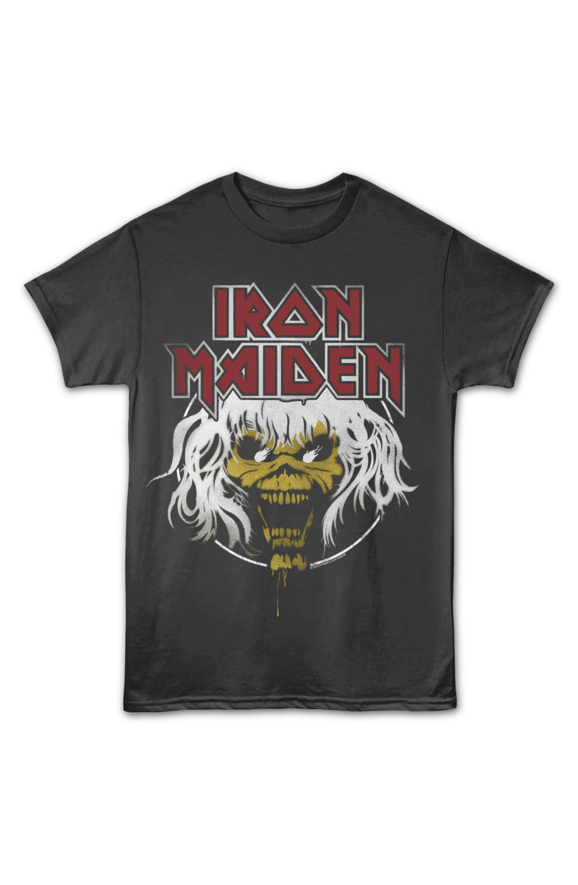 Front & Back The Beast On The Road World Tour Iron Maiden T-Shirt - Image 2