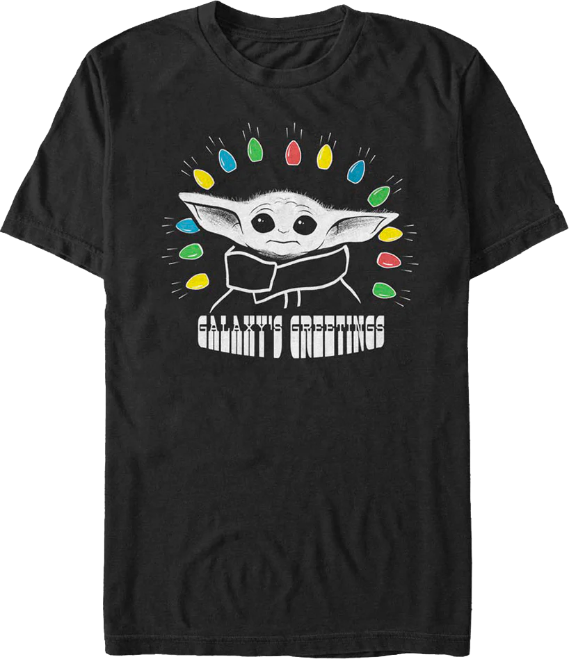 Galaxy's Greetings The Mandalorian Star Wars T-Shirt