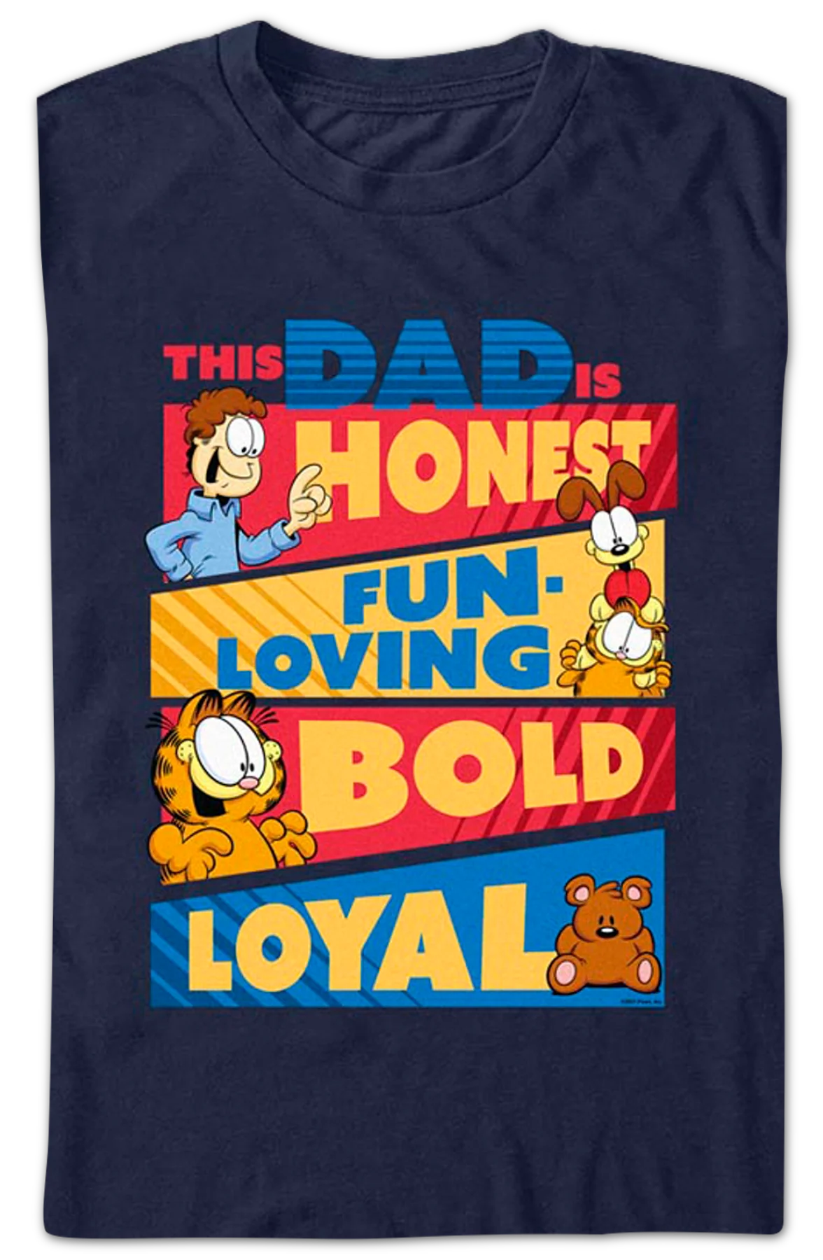 Garfield Father's Day T-Shirt - Image 2